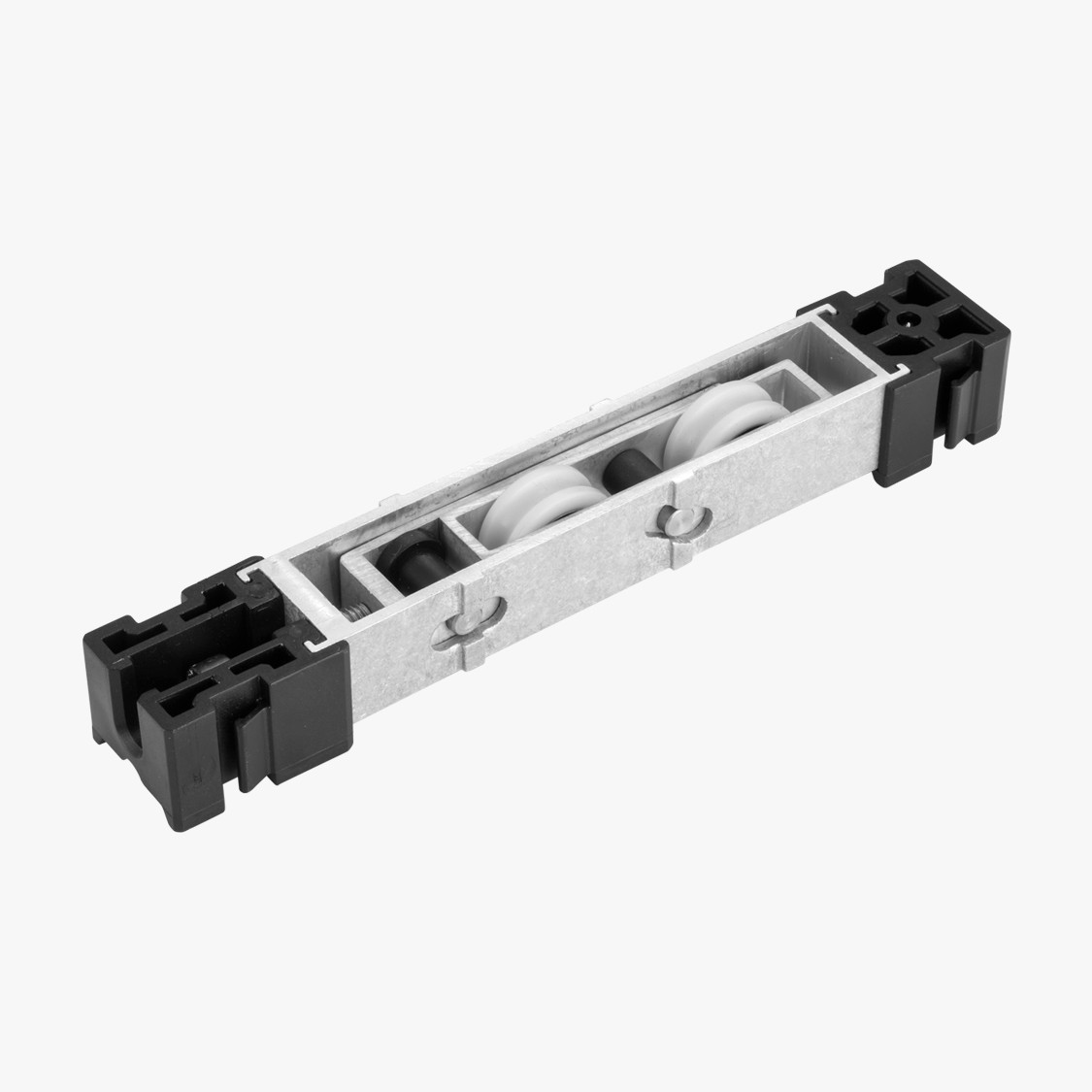 ROL141 - Roldana Strong Fit dupla  - com regulagem com rolamento - 300kg p/ folha