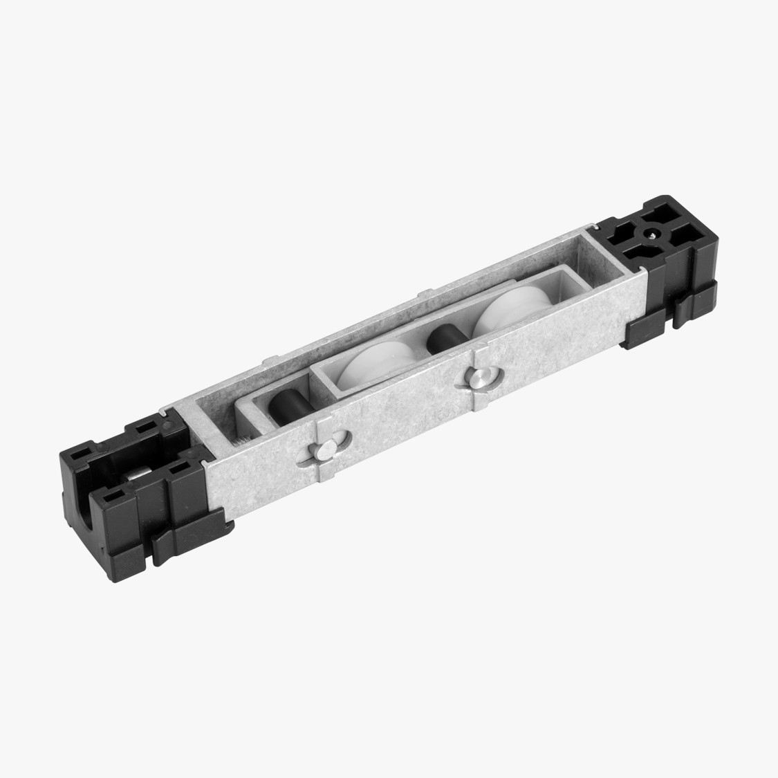 ROL128N - Roldana Strong Fit dupla - com regulagem com balancim - 300 Kg p/ folha
