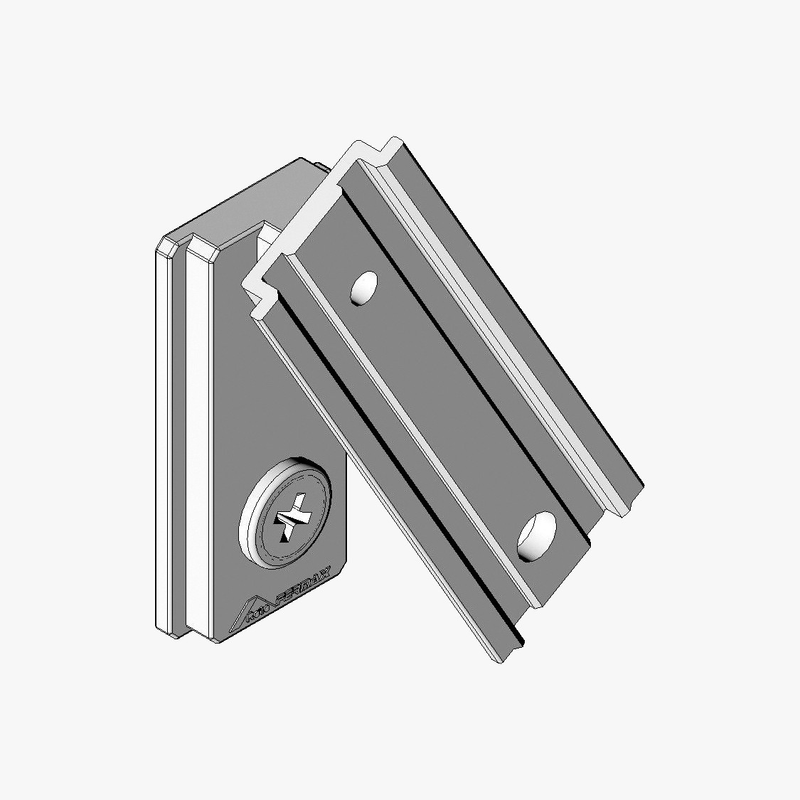 PIV14 - PIV14 - Articulação para pivotante 60mm - 6kg p/ folha