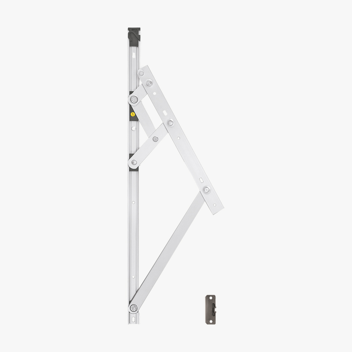 SRC01 - Articulação reversível 342mm - cx14,5mm - 22kg p/ folha
